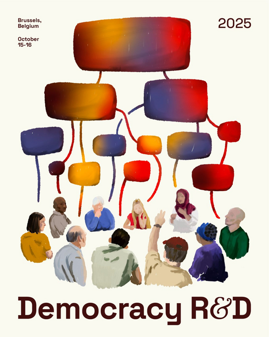 Bild zur Veranstaltung Democracy R&D Jahreskonferenz 2025: Schnittmengen
