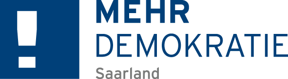 Logo Mehr Demokratie Landesverband Saarland